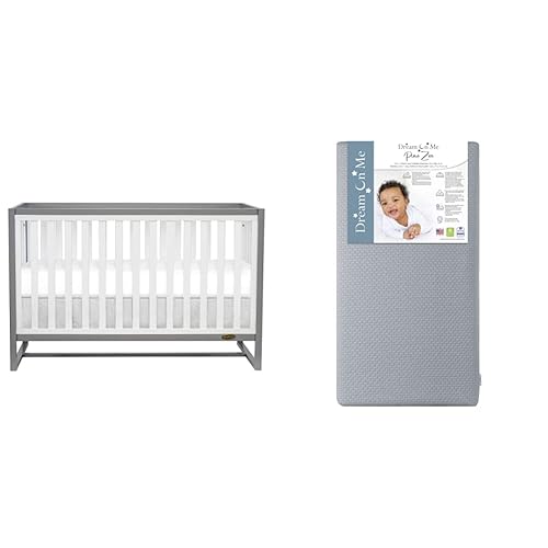 Dream On Me Arlo - Colchón convertible 5 en 1 Pure Zen 2 en 1 para bebés y niños pequeños, colchón con certificación Greenguard Gold, colchón