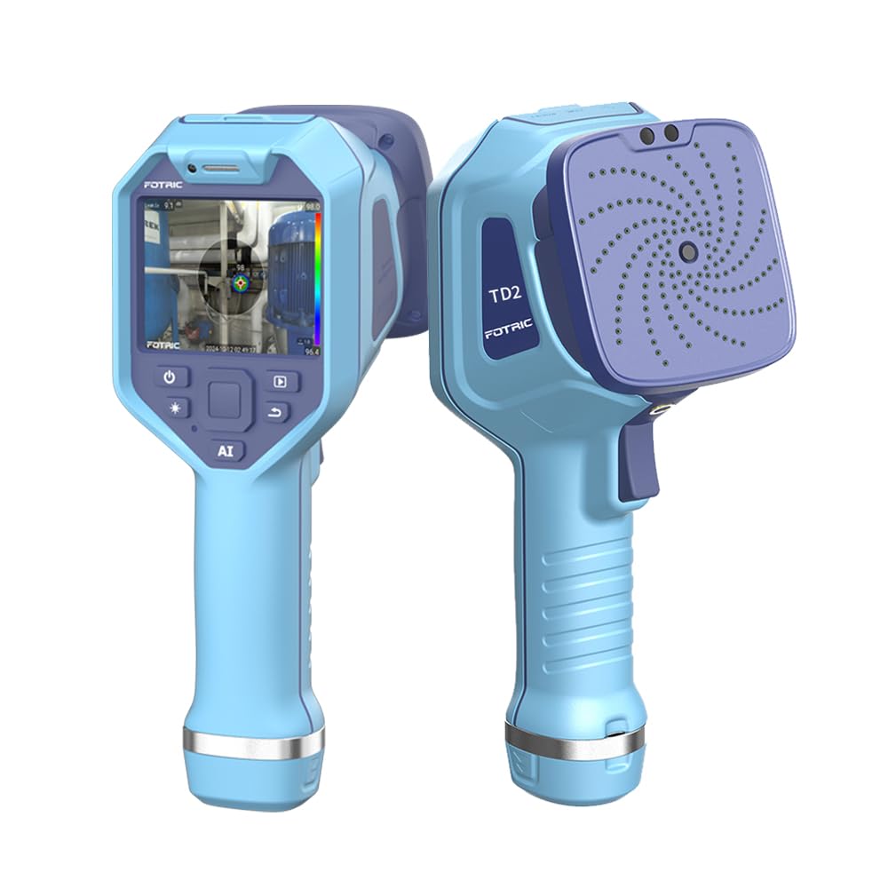FOTRIC TD2 Acoustic Imager, microfones digitais de 64 MEMS, câmera