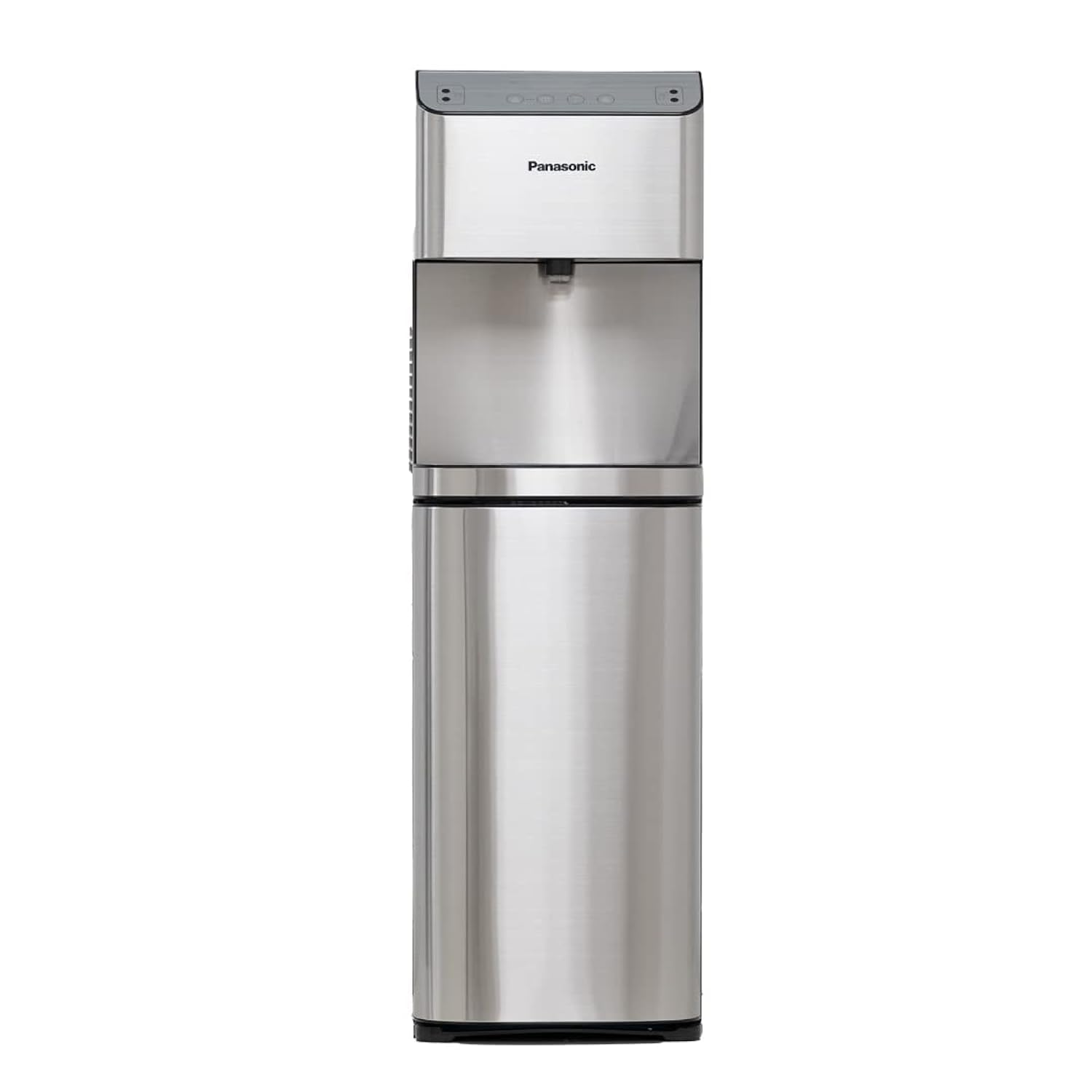PanasonicBottom Loading Water Dispenser, Sdm-Wd3531Bg, Touchless, Digital Touch Control Panel, Uv Sterilization, Info Display, Black & Stainless Steel Finish, Nigh Light