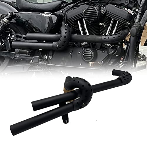 Silencieux amovible pour échappement Harley Sportster couvercle noir 72