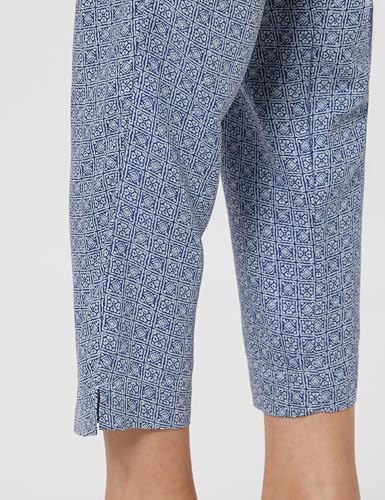 Image of BIBA Rayon Printed Slim Casual Pants