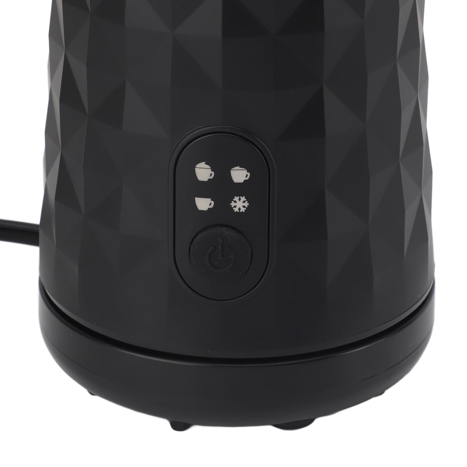 Frother Mleka, 400 W Wydajna Pianka Gorącego Zimnego Mleka Łatwa do Czyszczenia Ergonomiczna dla Hoteli do Kuchni (Wtyczka UE 220V)