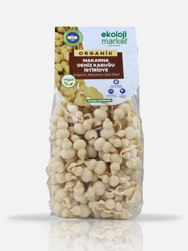Ekoloji Market Organik Sade Deniz Kabuğu Makarna 300 gr
