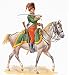 Master Box Models French Hussar Napoleonic Wars Series - Horseman Plus a Horse (1/32 Scale)