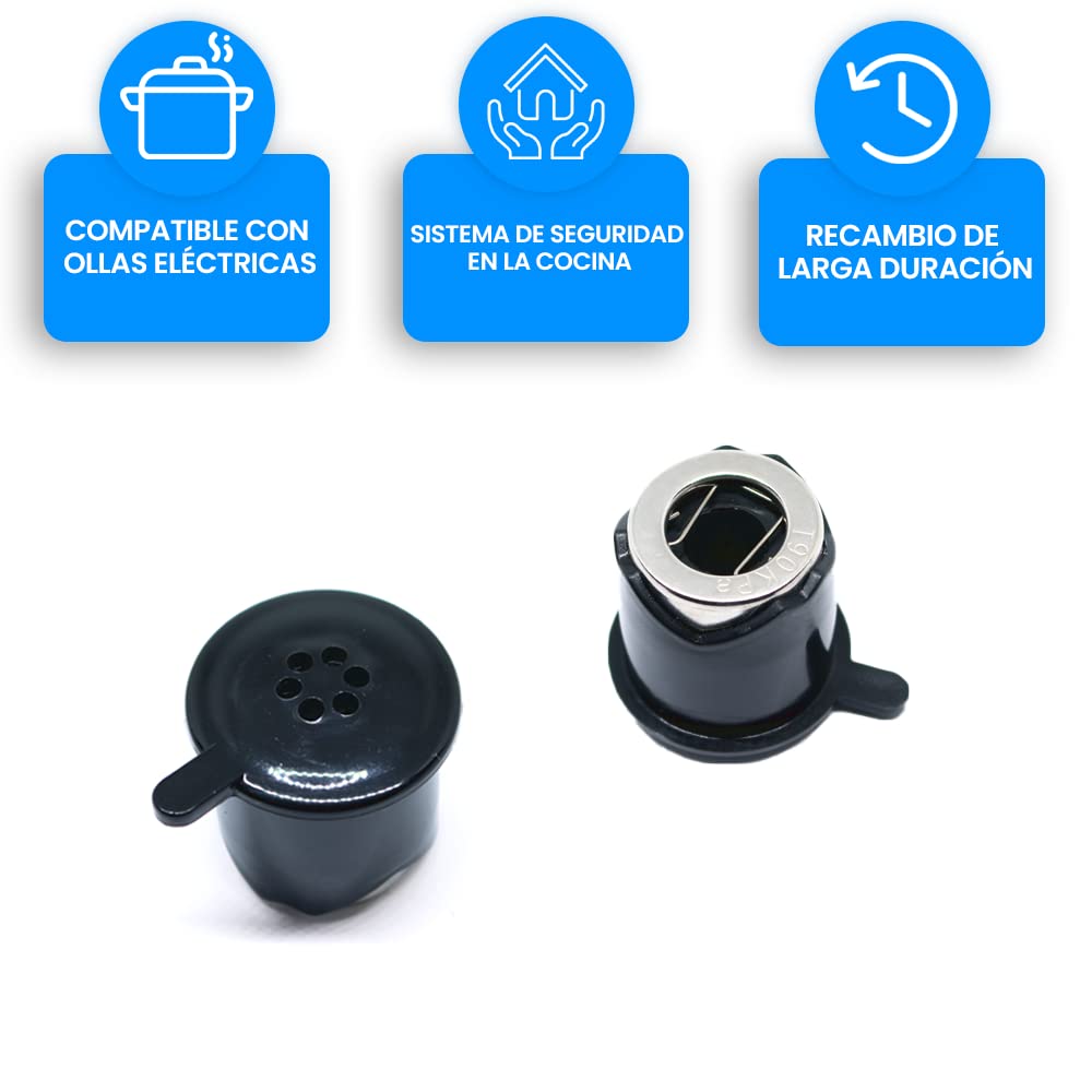 Anakel Home Complete Pack of Spare Parts for GM Electric cooker compatible with GM and Erika models, Black, 6 Litres - Image 3