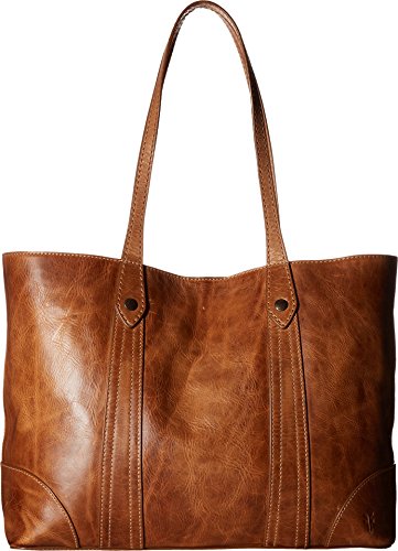 Frye Melissa Shopper Beige Antique Pull Up One Size