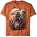 The Mountain Men's Grizzly Growl T-Shirt, Brown, X-Large