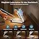 Eazpower Magsafe Ladestation für Apple Watch und iPhone 3 In 1 Faltbar, Kabellose iPhone Ladestation Magsafe Ladegerät Mehrere Geräte, Reisen Tragbar Wireless Charger
