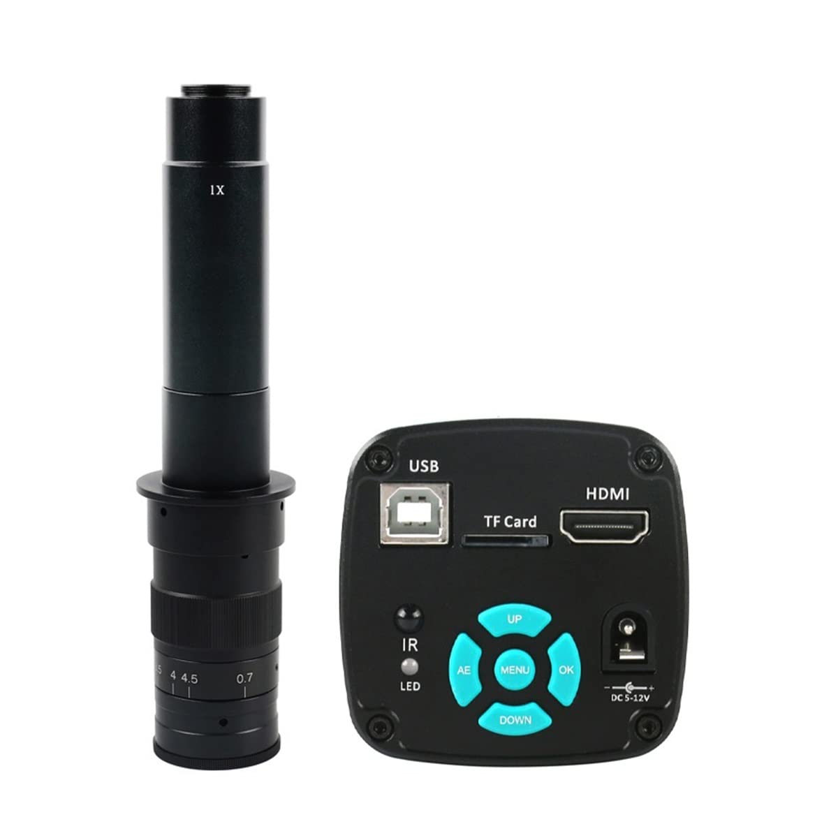 Microscope 2K 1080P 48MP Industrial Electronic Digital Microscope Camera(with 300X)