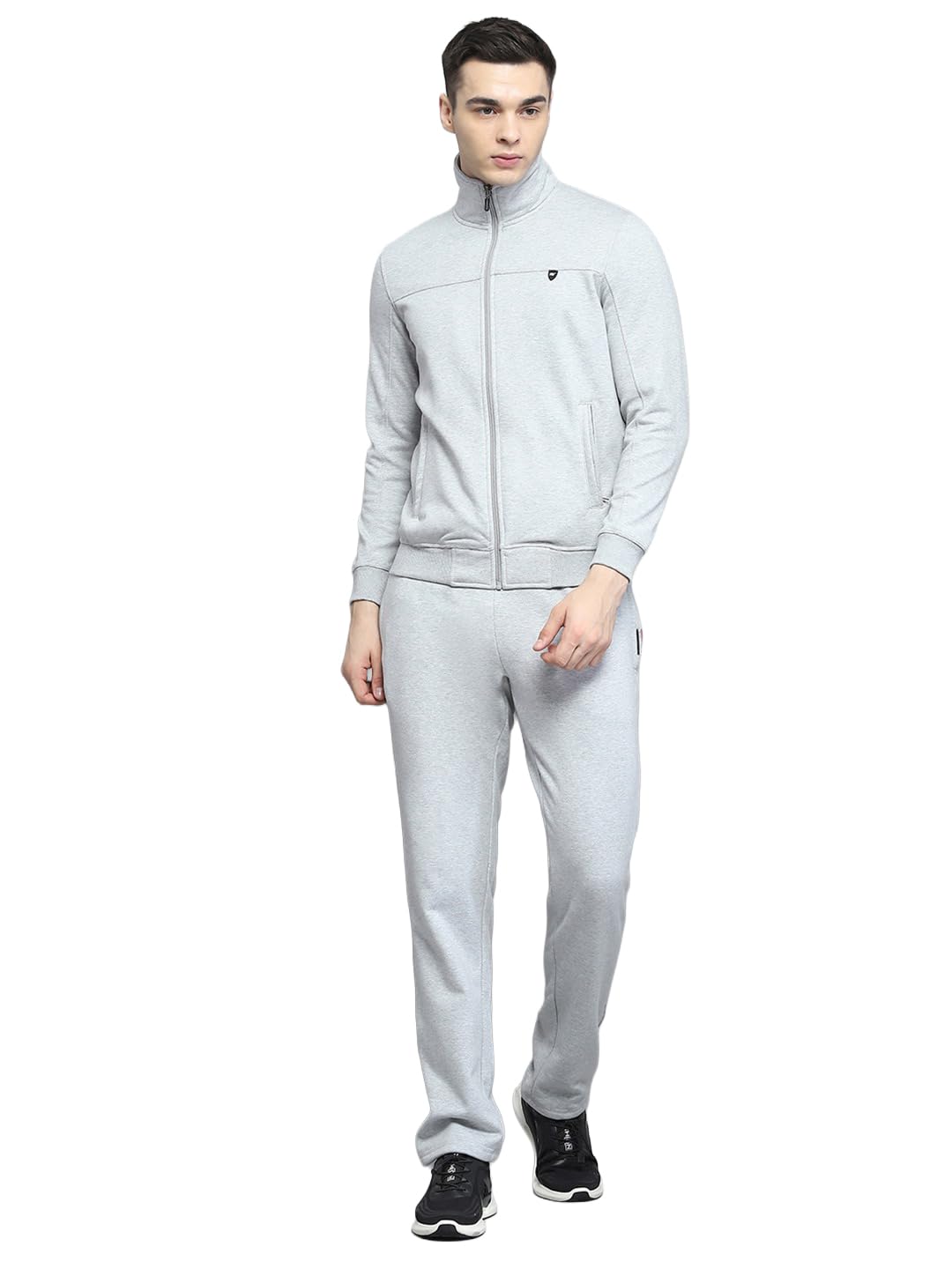 Mens Regular Fit Full Sleeve Collar Tracksuit | Men Track Suit | Stylish Sportswear Set with Jacket and Lower | Activewear Set For Men's (Pack of 1)-image-37