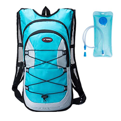Sac à dos d'hydratation 12L avec vessie d'eau 2L étanche pour vélo et sport