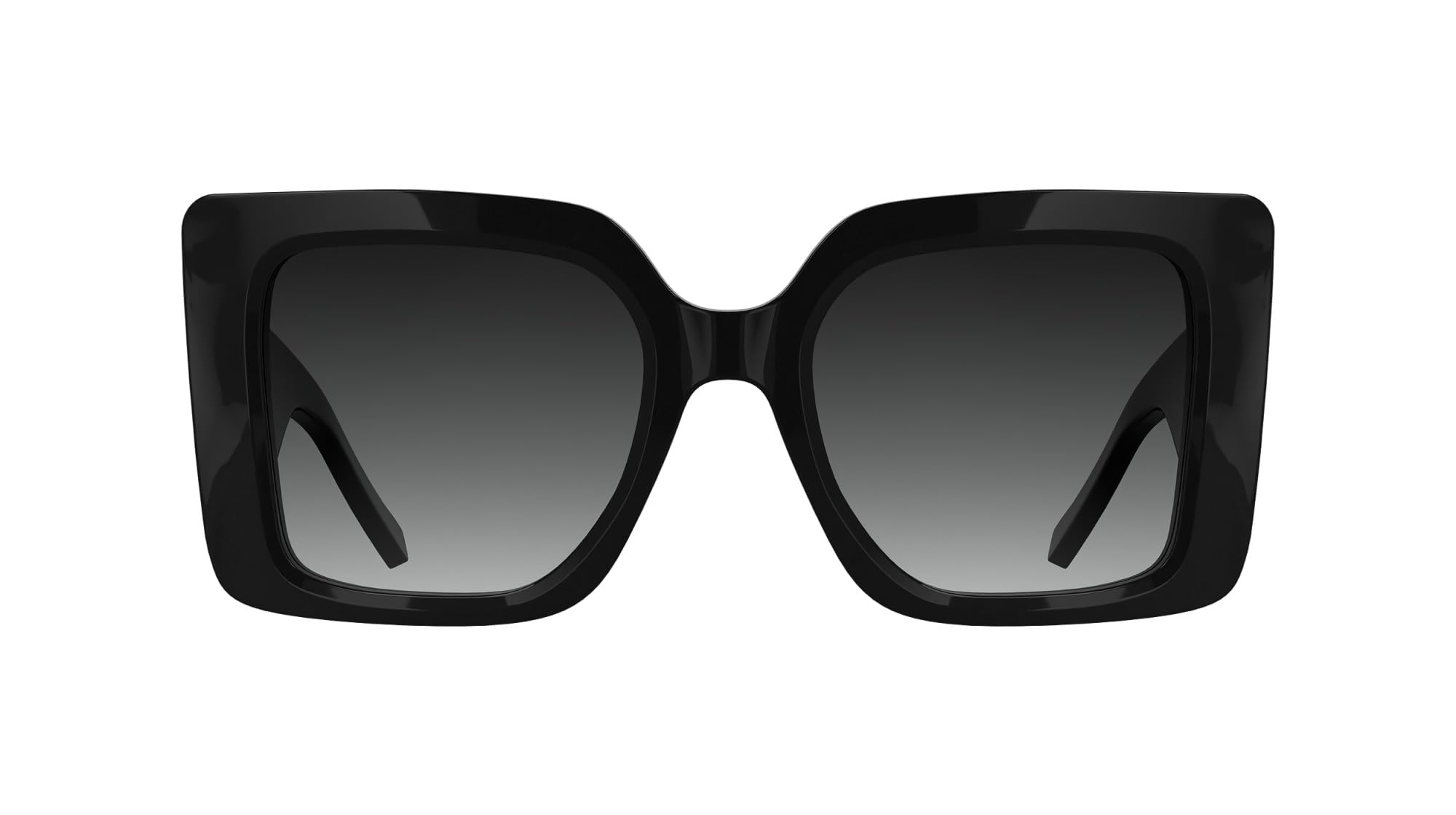 KARL LAGERFELD Women's Sunglasses KL6203S - Black with Gradient Grey Lens