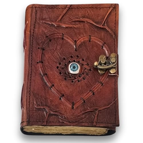 Carnet de notes vintage en cuir véritable pour voyage et dessin