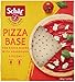 Schär Gluten Free Pizza Base Pizza Basis mit Sauerteig ( 2 x 150g ) 300g glutenfreies Produkt fertig in 15 min formuliert für Zöliakiekranke