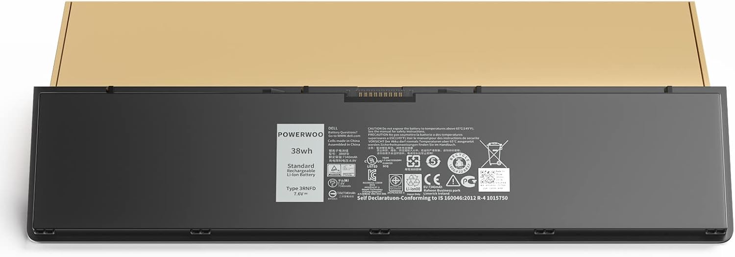 for Latitude e7450 Battery, e7440 E7420 Battery Replacement for Latitude Laptop V8XN3 G95J5 34GKR 0909H5 0G95J5 5K1GW 451-BBOG PFXCR F38HT 451-BBFV 451-BBFT 451-BBFY - [7.4V 38Wh]