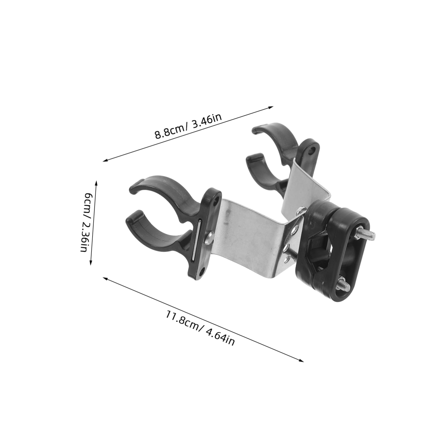 TOYANDONA Heavy Duty Stainless Steel Bracket for Canoe Safety Equipment Durable Lifebuoy Clamp for Boats Yachts Reliable Supplies