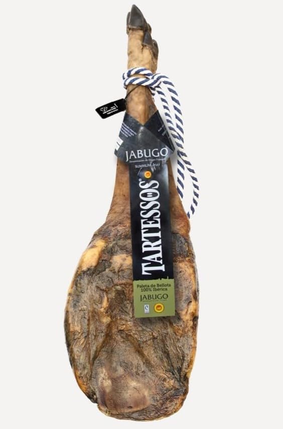 Paleta de Jamón de Bellota 100% Ibérica D.O.P Jabugo Tartessos I Pieza Entera I Curación Natural I 5–5,5 kg