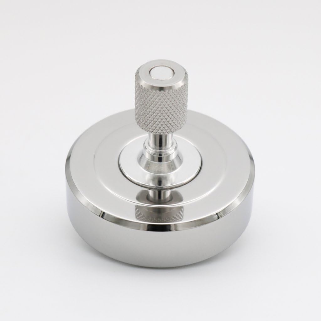 VORSO MK1 Precision Spinning Tops - Hand Finished in The United Kingdom (Stainless Steel with Ceramic Contact Point)