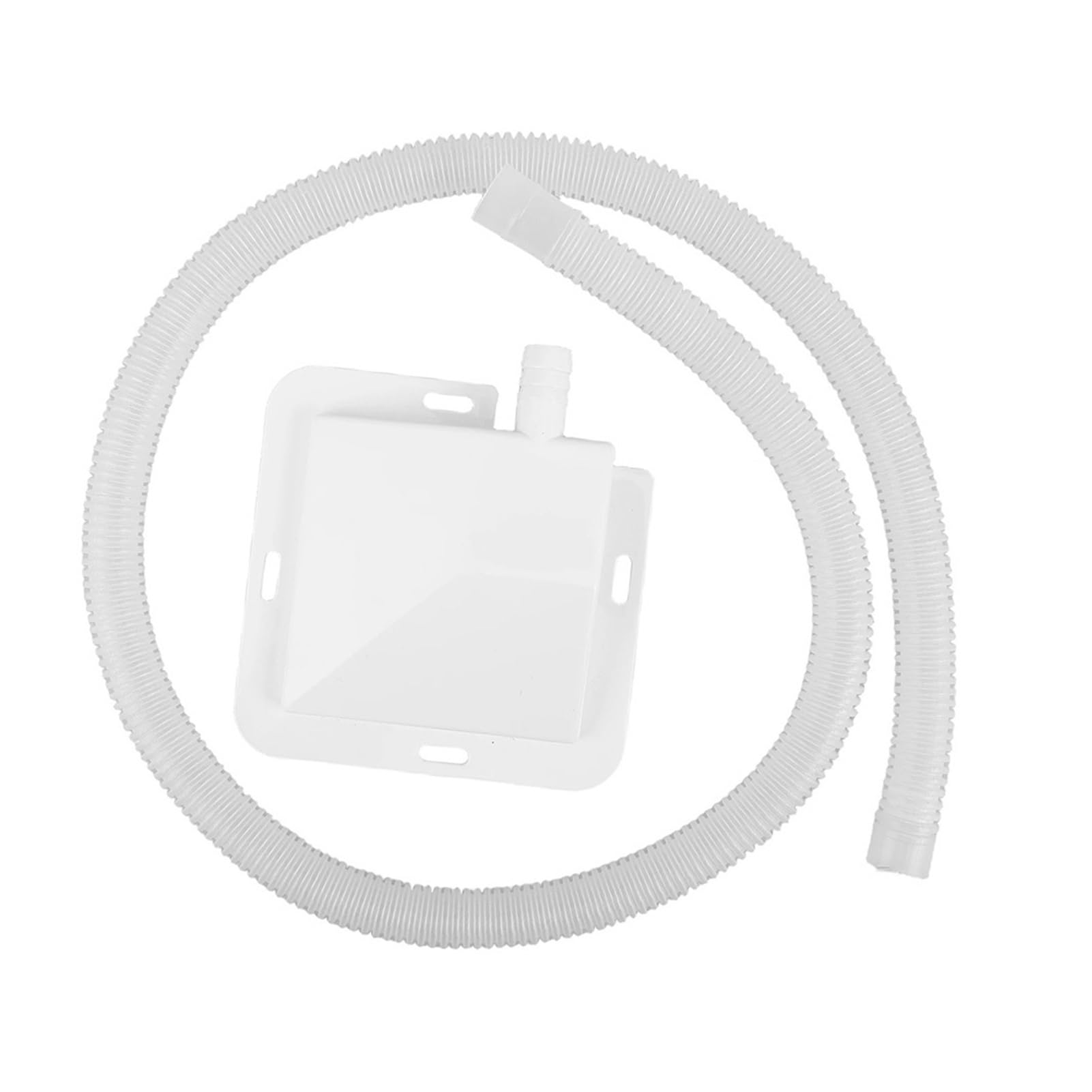 Window AC Drip Tray, 119mm Condensate Collector with Drain Hose