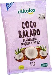 Coco Ralado Fino Composto Nacional 1Kg Dikoko