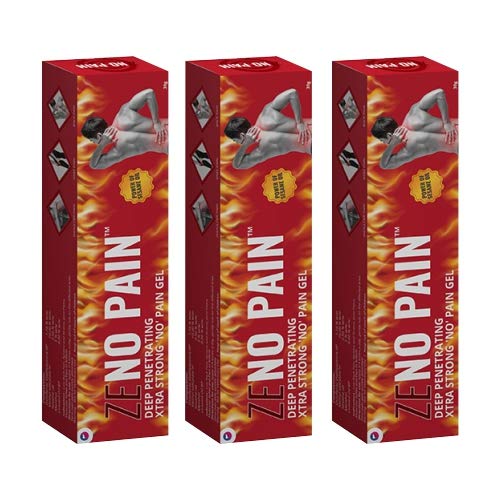 Zenopain - Pain relief gel power of sesame oil non-sticky non-staining | Suitable for Back Pain, Muscle Pain, Joint Pain, Knee Pain | Sports related injuries | Lifezen | 30 gm (Pack of 3) (B08ZYKHR25) Amazon Price History, Amazon Price Tracker