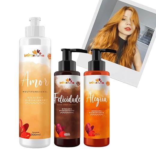 Kit Erika Graziele - Beleza Ruiva