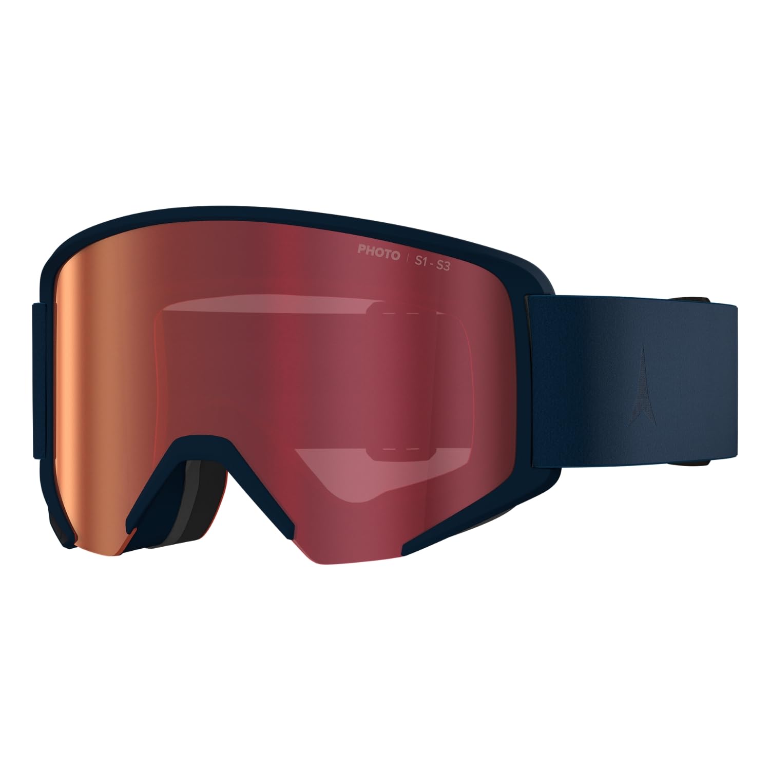 ATOMIC SAVOR PHOTO Skibrille I Ski- & Snowboardbrille mit Photochromic Scheibentechnologie für klare Sicht I Damen- & Herren-Ski-Brille mit Live Fit Rahmen für individuelle Passform