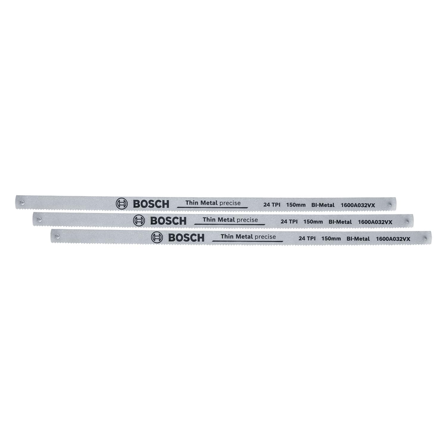 Bosch Bügelsägeblätter Precise 150mm, 3 Stück