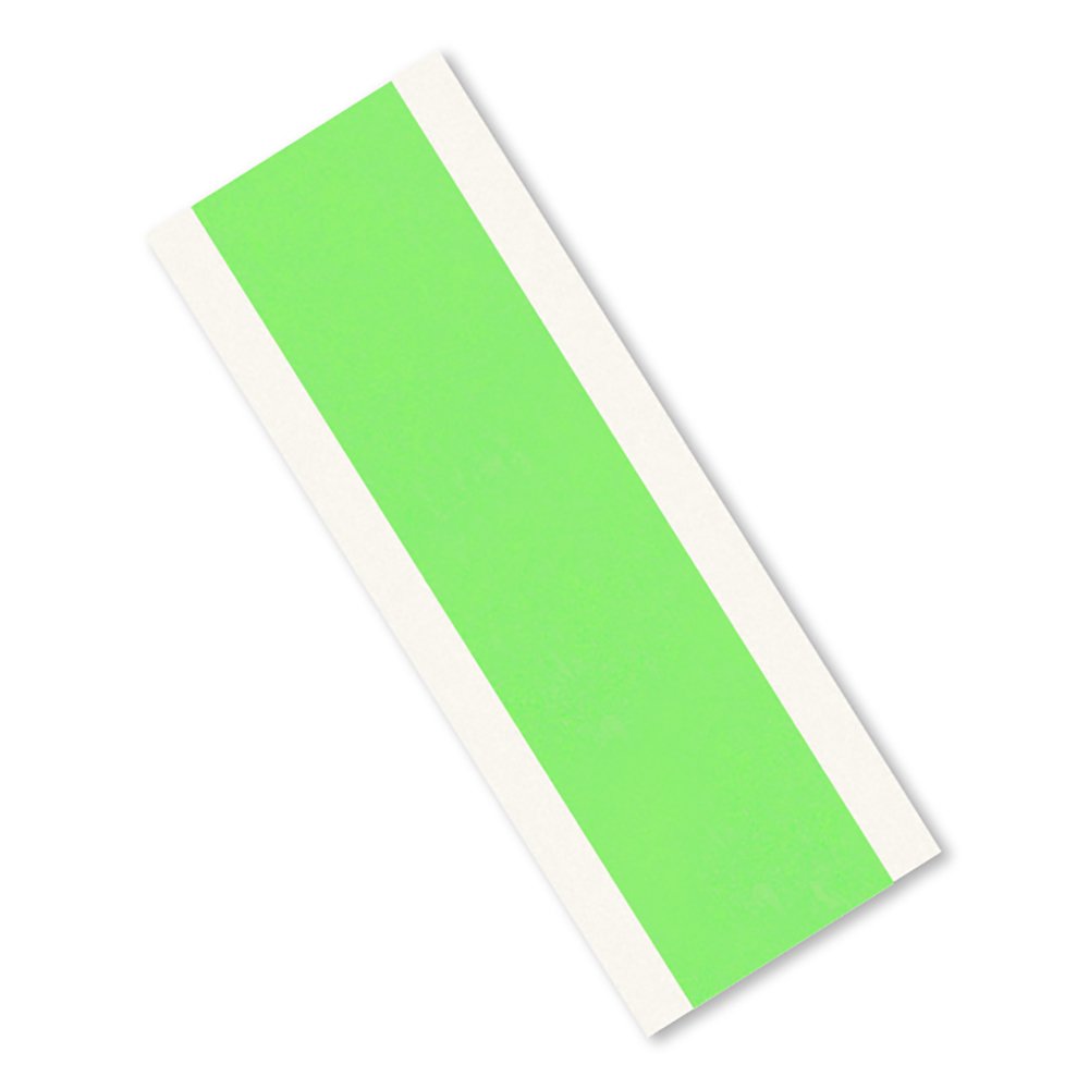 Tapecase 401 + 1,3 x 7,6 cm -500 High performance Masking tape-converted da 3 m 401 +/233 + rettangoli, 1,3 x 7,6 cm, carta crespa, verde (confezione da 500)