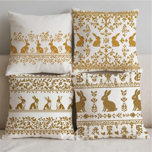 Fermeture à glissière invisible pour cette housse de coussin 40x40cm en lin
