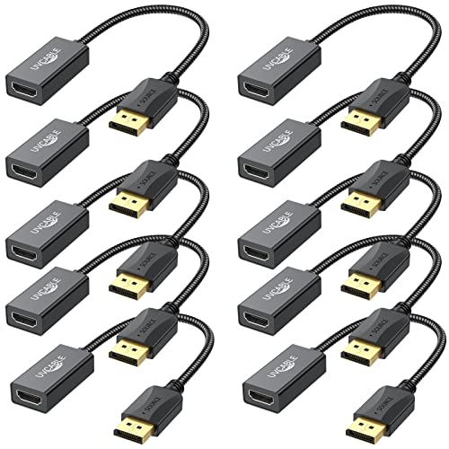 Adaptateur DisplayPort vers HDMI 4K pour brancher un ordinateur de bureau sur un projecteur