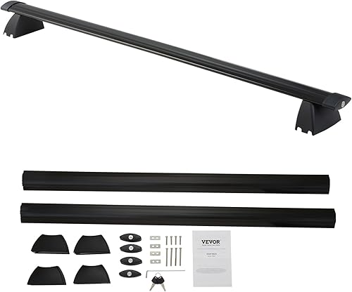 Miniatura 9 de VEVOR Barras transversales para portaequipajes, compatibles con Jeep Grand Cherokee 2011-2021 con rieles laterales ranurados, capacidad de carga de