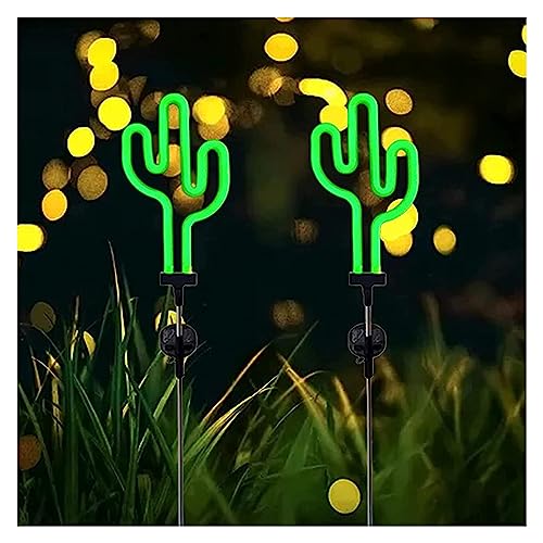 Néon extérieur cactus solaire pour illuminer votre terrasse