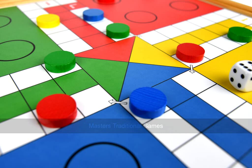 Wooden Uckers Game - Standard Edition, One Colour, Large - Image 3