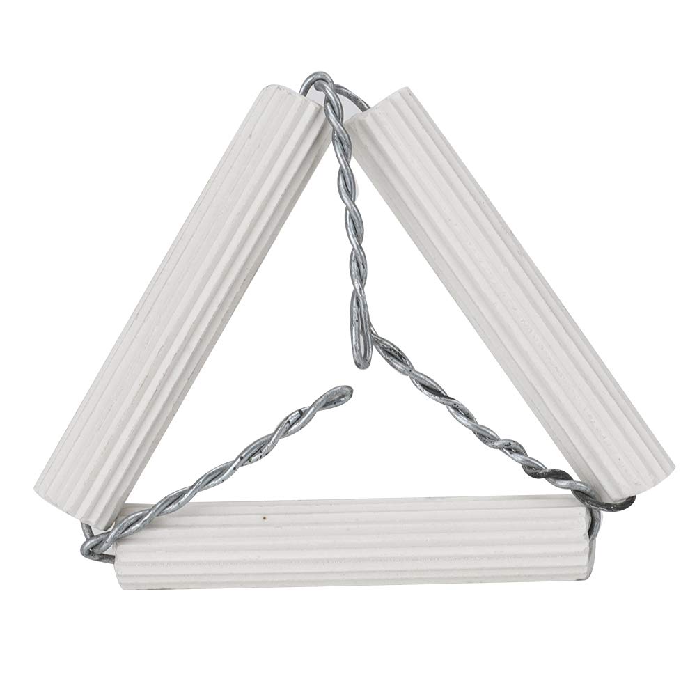 Lab Clay Crucible Holder Ceramic Pipes Iron Wire for Laboratory