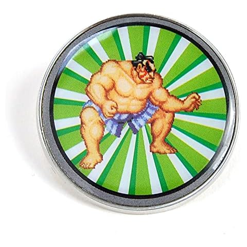 Half Moon Bay Unisex-Youth Street Fighter Pin, Multicoloured, One Size Cover