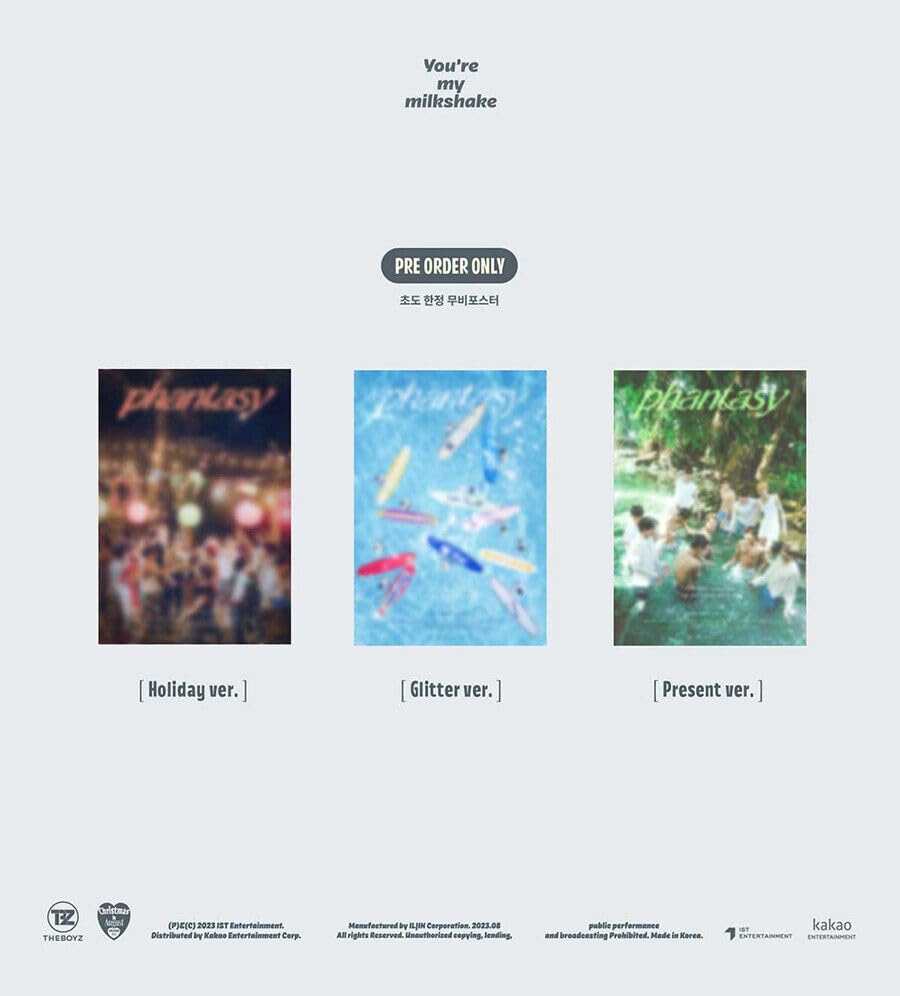 Miniatura 8 de THE BOYZ PHANTASY PART.1 CHRISTMAS IN AUGUST 2nd Full Album PRESENT Ver. K-POP SEALED