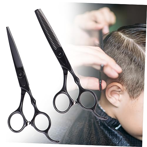 Ciseaux de coiffure Healvian set de 2 pièces avec ciseaux droits pour salon - 6