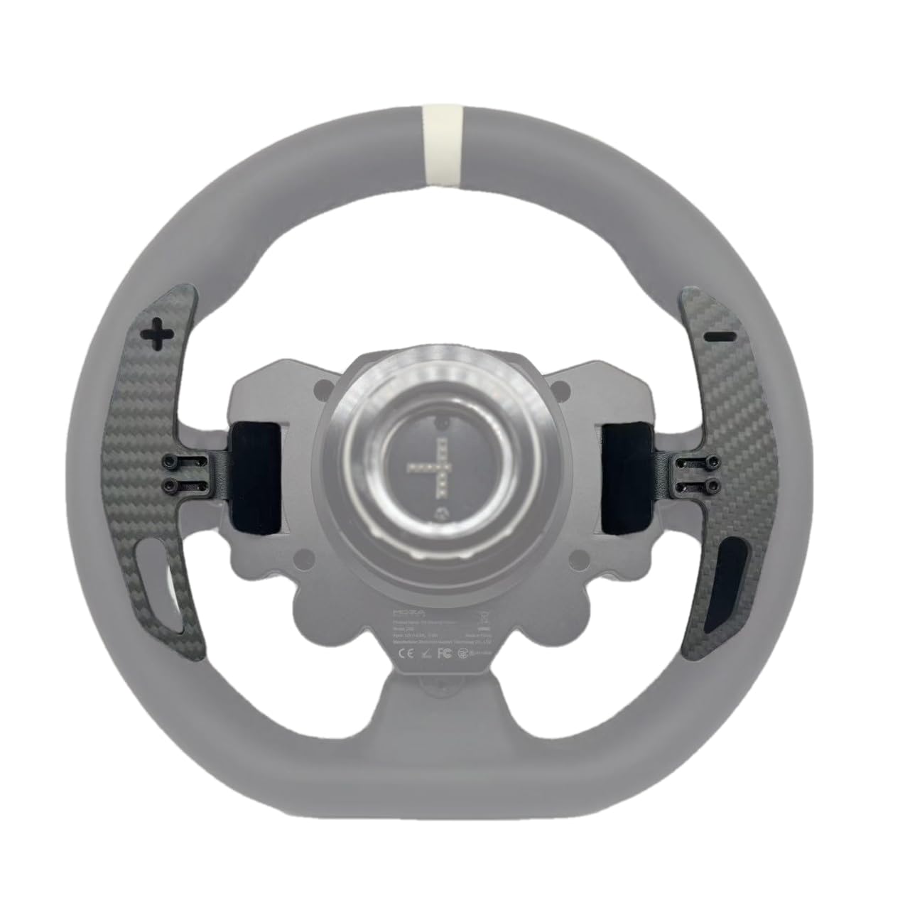 SIMPUSH MOZA R5/R3レーシングゲームステアリングホイール MOD Amazon.com: SIMPUSH Adjustable Carbon Fiber Paddle Shifter Mod