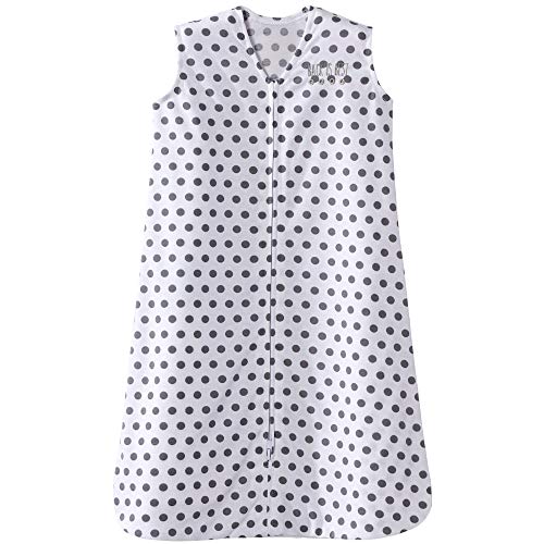 Halo Safe Dreams Poly Knit Wearable Baby Blanket, Grey Dot, Small