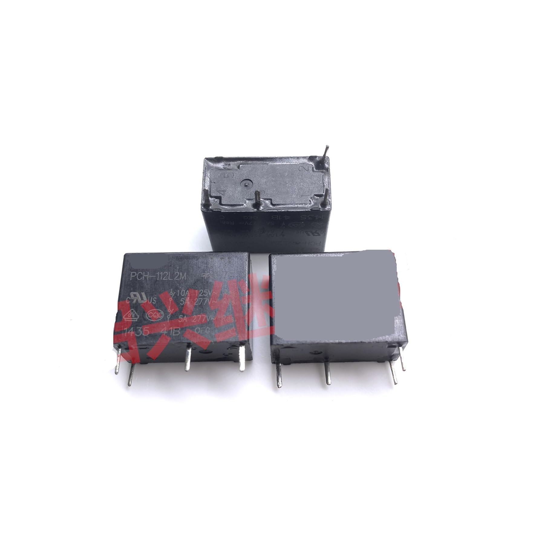 Relais PCH-112L2M 12V 5A haute sensibilité pour commutation électronique