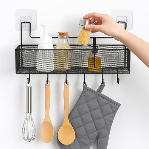 Prateleira Organizadora Suspensa Sem Furos Adesiva | Para Banheir...