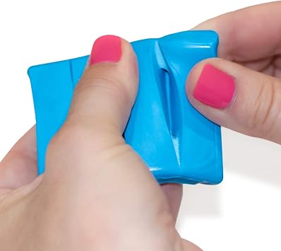 Hygloss Blue HangTak Putty - 2 oz. Removable & Reusable Poster and Picture Mounting Putty, Wall-Safe Sticky Tack for Home, Classroom & Office Use
