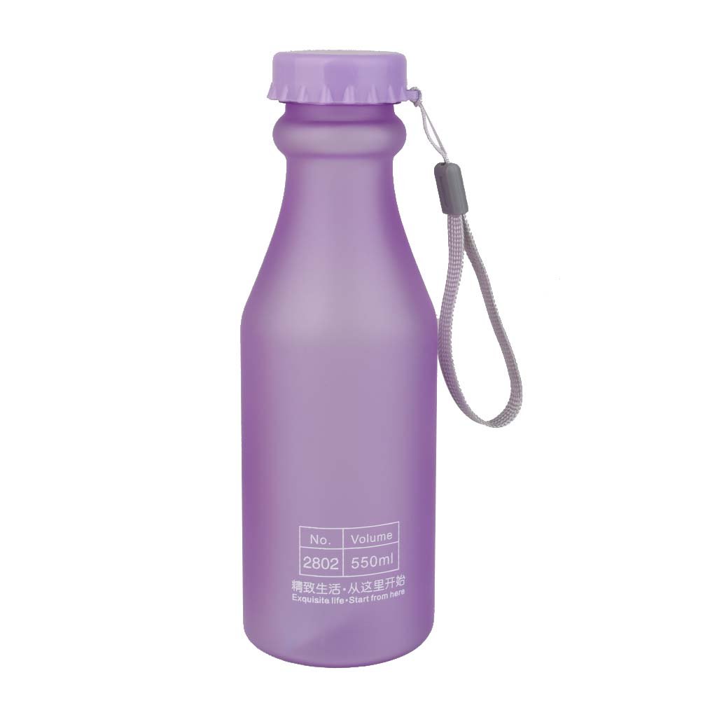 LOOM TREE Portable Leak-Proof Unbreakable Sport Water Bottle Travel Cycling Cup Purple | Cycling | Bicycle Accessories | Water Bottles & Cages-image-18
