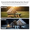 Camping Cot for Adults, Height Adjustable Sleeping Cot, Supports 300 lbs, Lightweight Compact Foldable for Backpacking, Hiking, Travel, Beach, Truck & Office Nap | Flyernature