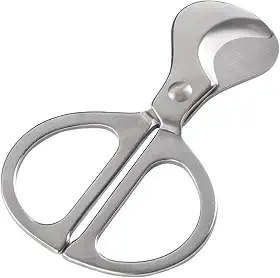 Genérico Cortador de Charuto Tesoura Inox, Ferramenta de Corte para Charuto (1)