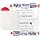 North American Rescue HyFin Vent Chest Seal (Twin Pack) NAR Vented Compact Chest Seals for Wounds, Trauma (10-0042)