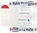 North American Rescue Genuine NAR HyFin Vent Compact Chest Seal Twin Pack