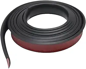 Tira de acabamento de sobrancelha de roda de carro de PVC, protetor de arco de roda flexível antiarranhões, protetor de borda de roda preta para proteção de pneu, kit de carroceria de 1,5 m