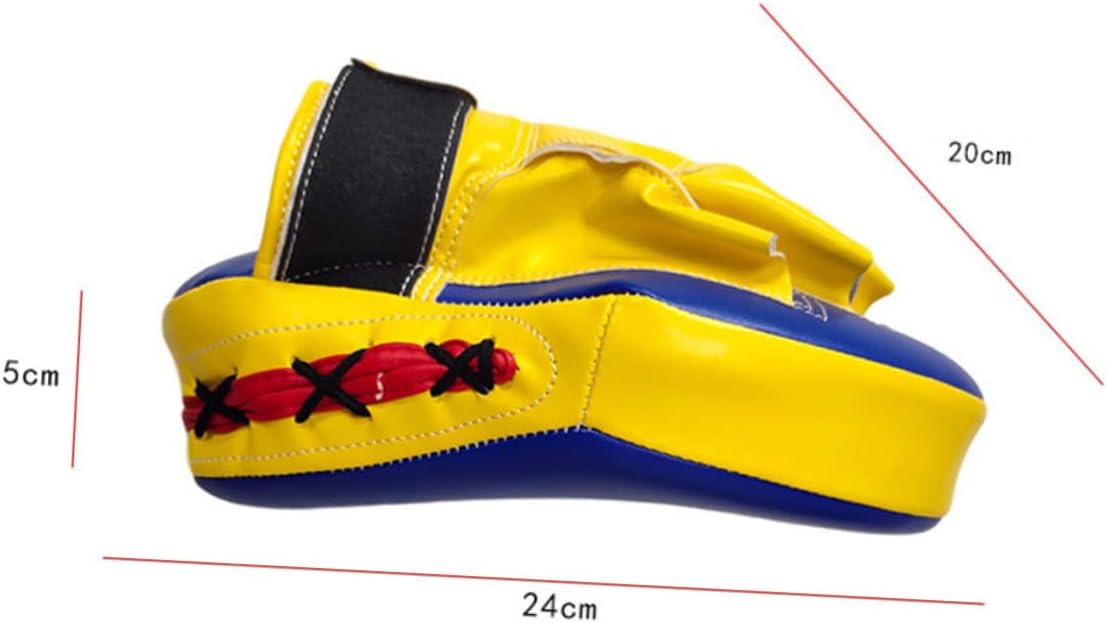 BESPORTBLE 3pcs Boxing Pads for MMA Training Taekwondo Kick Pads for Fighters for Beginners and Amateurs Essential Training Accessories